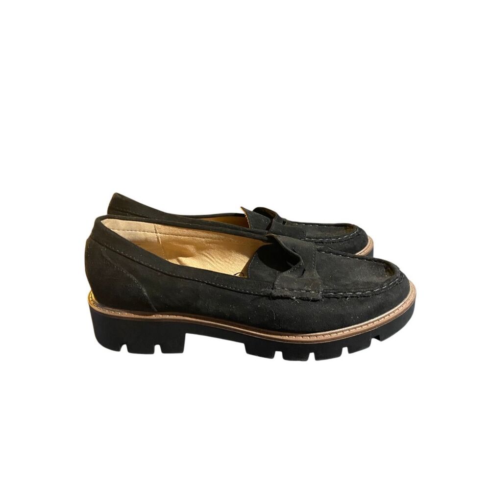 NWOB cliffs by White Mountain black slip on timeless loafers 11
